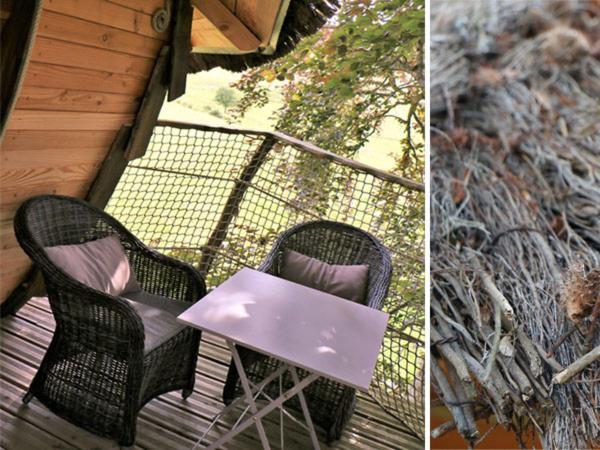 Saint-Hilaire-en-Morvan Cabane Perchee Dans Les Arbres מראה חיצוני תמונה