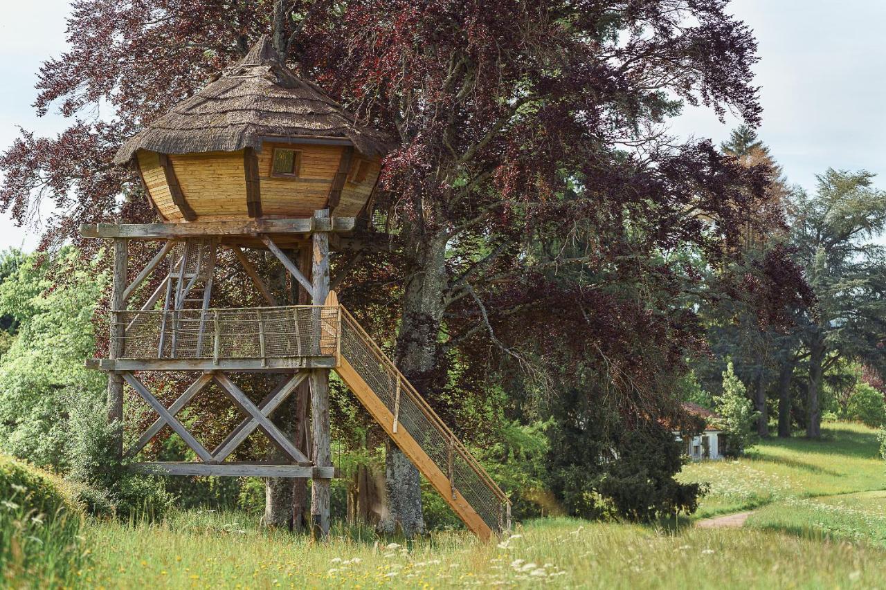Saint-Hilaire-en-Morvan Cabane Perchee Dans Les Arbres מראה חיצוני תמונה